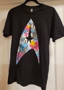 Men's Star Trek Tropical Starfleet Insignia T-Shirt, Size S